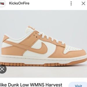 Nike dunk low sneakers harvest moon